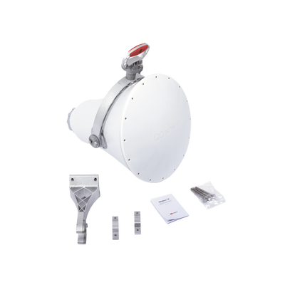 Antena direccional UltraHorn™ 5180-6775 GHz MHz 24 dBi ultra rechazo al ruido conexión a radio sin pérdida y transmisión altamente direccional sin lóbulos laterales