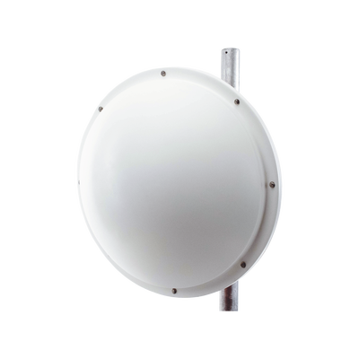 Antena altamente Direccional / 2 ft / 4.9-6.4 GHz / Diseñada para ambientes salinos / Ganancia 30 dBi / SLANT de 45 ° y 90 ° / Incluye jumper radomo y montaje de acero inoxidable.