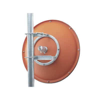 Antena altamente Direccional / 2 ft / 4.9-6.4 GHz / Diseñada para ambientes salinos / Ganancia 30 dBi / SLANT de 45 ° y 90 ° / Incluye jumper radomo y montaje de acero inoxidable.