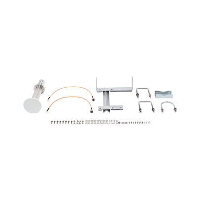 Antena altamente Direccional / 3 ft / 4.9-6.4 GHz / Diseñada para ambientes salinos / Ganancia 34 dBi / SLANT de 45 ° y 90 ° / Incluye radomo jumper y montaje de acero inoxidable.