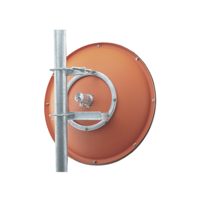 Antena altamente Direccional / 3 ft / 4.9-6.4 GHz / Diseñada para ambientes salinos / Ganancia 34 dBi / SLANT de 45 ° y 90 ° / Incluye radomo jumper y montaje de acero inoxidable.