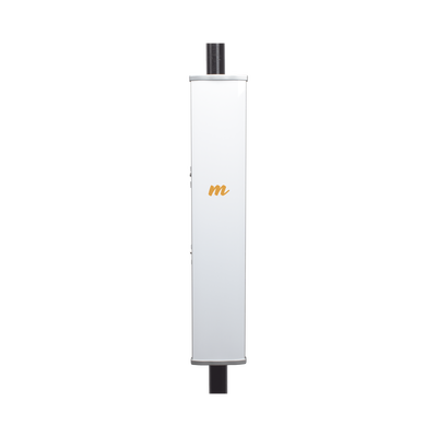 Antena Sectorial MIMO 4X4 de 45 º 4.9 - 6.4 GHz IP55 Ganancia de 22 dBi 4 Conectores N-hembra Montaje y Jumper tipo N incluido.