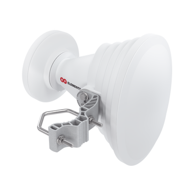 Antena Sectorial Asimétrica Starter Horn de 45º 5150 - 5950 MHz ganancia de 17 dBi conexión directa con radios IS-5AC PS-5AC y IS-M5 conexión RP-SMA