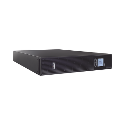 UPS de 3000VA/2700W / Topología On-Line Doble Conversión con Baterías Internas / Entrada y Salida de 120 Vca / Clavija de Entrada NEMA L5-30P / Pantalla LCD Configurable / Formato Rack/Torre