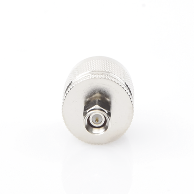 Adaptador en Línea de Conector SMA Macho a N Macho Níquel/ Oro/ Teflón.