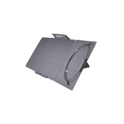 Módulo Solar Portátil y Flexible de 100W Recomendado para Estaciones Portátiles EFD330  EFD350 ó EFD500 / Ajuste de Ángulo / Carga Eficiente / Incluye Cable XT60 a MC4