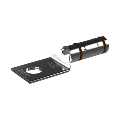 Zapata de compresión LCA2-14-Q para cal. 2 Awg Barreno para tornillo prisionero de 1/4 1 Pz