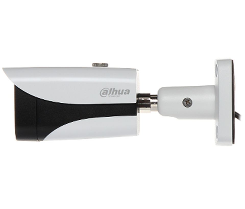 DAHUA HAC-HFW2241E-A- Cámara Bullet Starlight 1080p/ 2 Megapixeles/ 0.004 Lux a Color/ WDR Real 120dB/ Lente 3.6 mm/ IR de 40 Mts/ Microfono Integrado y 1 Entrada de Audio/ IP67/ 3DNR/ #SeriePro