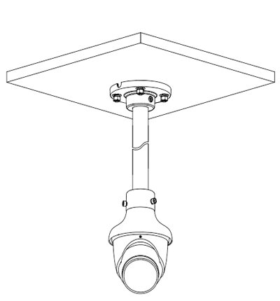 DAHUA DH-IPC-HDW3849H-AS-PV - Cámara IP Domo 8MP con disuasión activa iluminador dual inteligente TiOC WizSense lente 2.8mm 106° de visión 30m IR y luz visible audio bidireccional E/S de alarma.