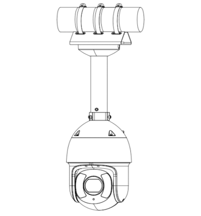 DAHUA DH-SD6CE245GB-HNR - Cámara IP PTZ 2MP con WizSense zoom óptico 45x Starlight IR 250m Autotracking 3.0 SMD 4.0 detección de rostros protección perimetral PoE+ IP67 IK10 #IMD