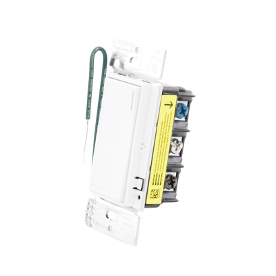 (RadioRa3) Apagador Sunnata color blanco mate para linea Radio Ra3 8A de iluminación 5.8A Motor