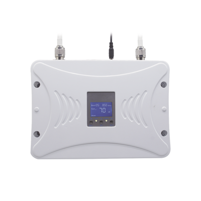 Kit Amplificador de Señal Celular 4G LTE 3G y Voz. Funciona con Todos los Operadores. Soporta Múltiples Dispositivos y Tecnologías. Hasta 900 m² de Cobertura