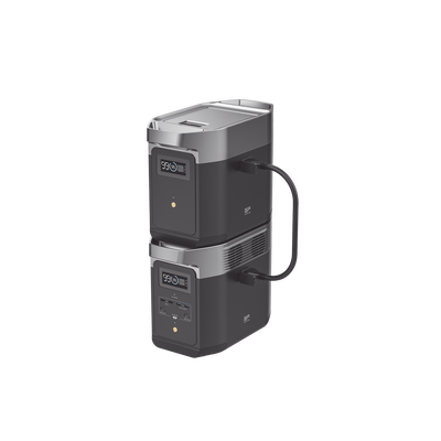 Batería de Litio LFP Inteligente de 1024Wh para Aumentar Tiempo de Respaldo Compatible con EFD330 (DELTA 2)