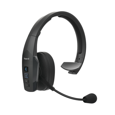 BlueParrott B450-XT MS cancelación de ruido del 96% Bluetooth IP64 control de voz para ambientes ruidosos (204305).