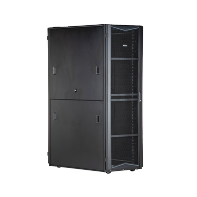 Gabinete FlexFusion para Centros de Datos 45 UR 800 mm de Ancho 1200 mm de Profundidad Fabricado en Acero Color Negro
