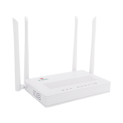 ONU Dual G/EPON con Wi-Fi AC de doble banda 1 puerto SC/UPC + 2 puertos LAN Gigabit + 1 puerto FXS