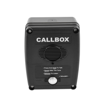 Callbox Intercomunicador Inalámbrico Serie Q7 en Color Negro