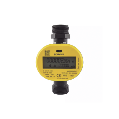 Medidor de flujo de agua con tecnología LoraWAN para tubería de 3/4 de pulgada