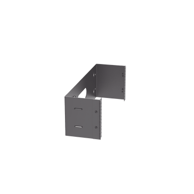 Rack Abierto de Instalación en Pared con Bisagras Profundidad de 159 mm 19 in de Ancho 4 UR Color Negro