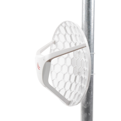 (LHG 5) Cliente y PtP en 5 GHz 802.11 a/n Antena Integrada de 24.5dBi Hasta 316mW de Potencia.