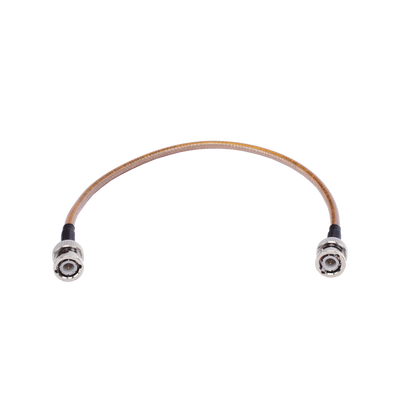 Jumper de 30.5 cm con cable LP142 BNC Macho a BNC Macho.