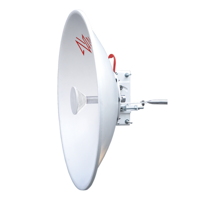 Antena Direccional / 3 ft / 5.9-7 GHz / Ganancia 32 dBi / SLANT de 45 ° y 90° / Incluye Jumpers con conector N-Macho a RPSMA / montaje y radomo incluido.
