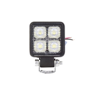 Luz de trabajo de 4 LED de 10 Watt 12-24 Vcd 800 lúmenes