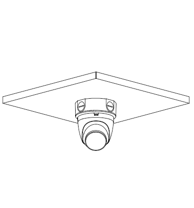DAHUA HAC-HDW1200TQ-A-Cámara domo Dahua de 2 MP con lente de 2.8 mm ángulo de 102 grados IR de 40 m micrófono integrado instalación rápida DWDR IP67 y diseño en metal y policarbonato.