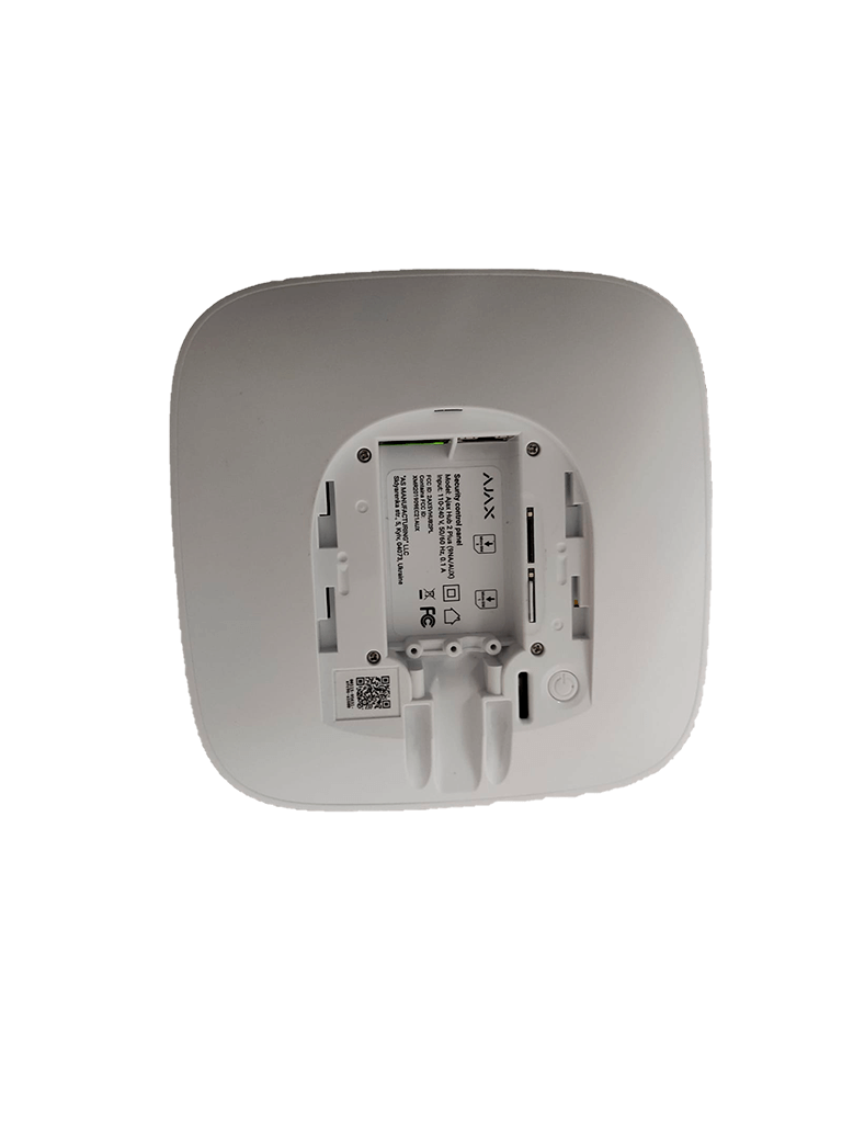 AJAX KIT STARTER - Panel de alarma Hub2Plus conexión Ethernet / WiFi / LTE APP “AJAX PRO” iOS y Android 1 sensor de movimiento y 1 detector de puerta o ventana con entrada auxiliar en color blanco