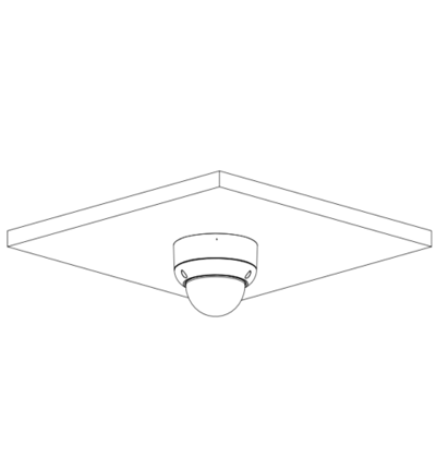 DAHUA HAC-HDBW1801EAN - Camara Domo Antivandalica 4k/ 8 Megapixeles/ Lente de 2.8mm/ 106 Grados de Apertura/ Metalica/ Super Adapt/ WDR Real de 120 dB/ IR de 40 Metros/ ip67/ IK10