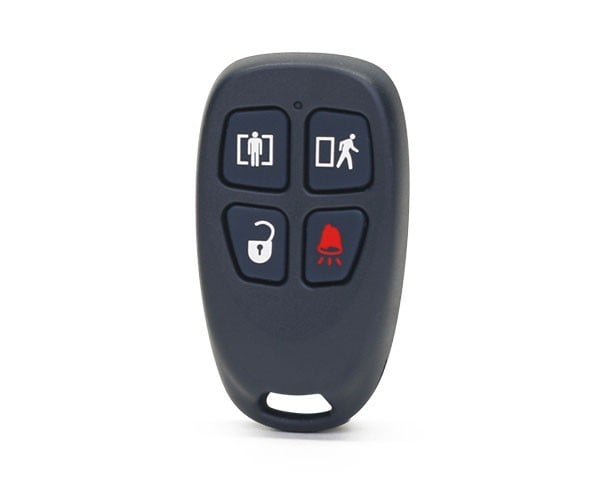 DSC WS4939 - Llavero de 4 botones programables Inalámbrico con frecuencia 433 Mhz compatibles con Power Series  Impassa y Maxsys