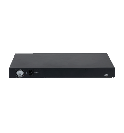 DAHUA DH-PFS4226-24ET-360 - Switch de 24 Puertos PoE/ Administrable Capa 2/ Indusrial/ 360W/ Soporta PoE PoE+ y Hi PoE/ 2 Puertos 10/100/1000 Base-T/ 2 Puertos Combo Base X/ 24 Puertos Poe Base-T/