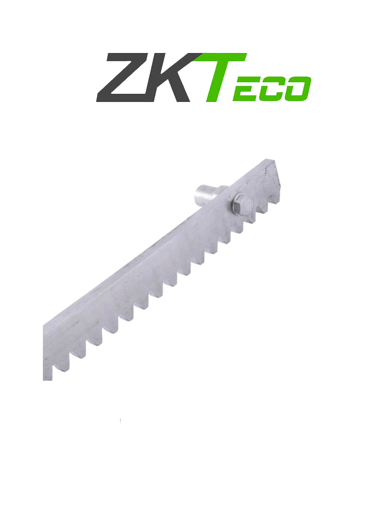 ZKTECO GRM08 - Cremallera para motor deslizante ZKTECO y Wejoin serie ZKSL800 Y ZKSL1500 / WJPKMP202 /1 Metro / Incluye accesorios de fijación