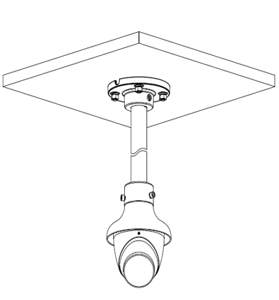 DAHUA DH-IPC-HDW3841EM-S-S2 - Cámara IP Domo de 8 MP con diseño Eyeball lente 2.8 mm y tecnología WizSense. Ofrece visión nocturna con IR de 30m SMD 4.0 y AI SSA para análisis inteligente. Incluye ranura para MicroSD y protección IP67 soportando