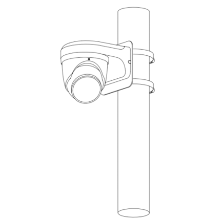 DAHUA HAC-ME1509H-A-PV-S2 - Camara Domo TioC de 5 Megapixeles/ Iluminador Dual Inteligente/ Lente de 2.8mm/ 111 Grados de Apertura/ 40 Metros de Iluminación Visible e IR/ Estrobo de Luz Roja y Azul/ Super Adapt/ Microfono Integrado/ WDR Real/