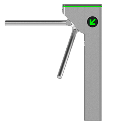 ZKTECO MTS1000 - Torniquete Bidireccional / Acero SUS304 / 110V / 25 x min / Carril 50 cm / Exterior Protegido / 2 millones de Ciclos / No cuenta con Lectores y Panel / Compatible con Equipos de Rostro Palma Huella Tarjeta y Código QR #MCI2 #HD8