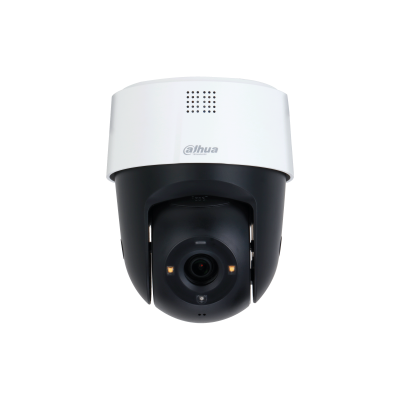 DAHUA SD2A500-GN-A-PV - Camara IP PT de 5 Megapixeles Full Color/ Disuasion Activa/ Lente Fijo/ Luz Blanca de 30 Metros/ IR de 30 Metros/ Smart H.265/ Ranura para MicroSD/ Audio Bidireccional con Altavoz Integrado/ IP66/ PoE/