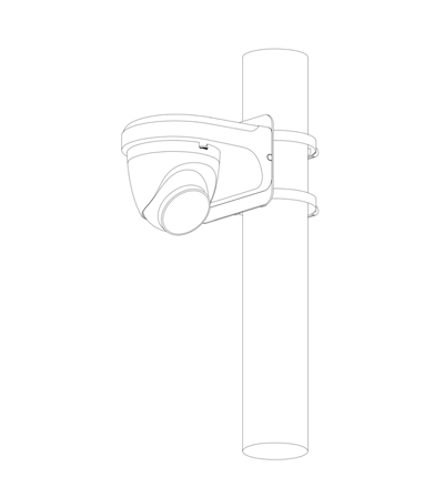 DAHUA HAC-HDW1801TQN-A - Camara Domo 4k/ 8 Megapixeles con Microfono Integrado/ Lente de 2.8mm/ 106 Grados de Apertura/ IR de 40 Metros/ Super Adapt/ Instalación Rapida/ WDR Real de 120 dB/ IP67/ Soporta: CVI/CVBS/AHD/TVI/