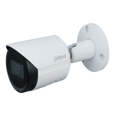DAHUA IPC-HFW2441S-S - Camara IP Bullet de 4 Megapixeles/ WizSense/ Lente de 2.8mm/ 95 Grados de Apertura/ IR de 30 Metros/ SMD Plus/ Microfono Integrado/ WDR Real de 120 dB/ Ranura MicroSD/ IP67/ PoE/