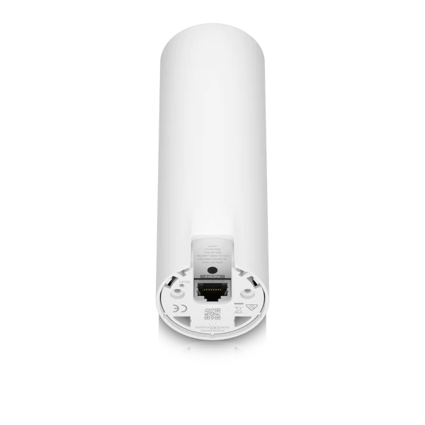 UBIQUITI U6-MESH - Punto de acceso WiFi 6 PRO MU-MIMO 4x4 dual band 802.11ax para interior y exterior con velocidad de hasta 4.8Gbps en 5GHz tecnología Mesh sin Zonas Muertas Wifi 300 clientes IPX5 Portal (Montaje Poste Incluido)
