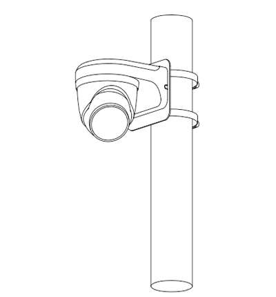 DAHUA DH-IPC-HDW3849H-AS-PV - Cámara IP Domo 8MP con disuasión activa iluminador dual inteligente TiOC WizSense lente 2.8mm 106° de visión 30m IR y luz visible audio bidireccional E/S de alarma.