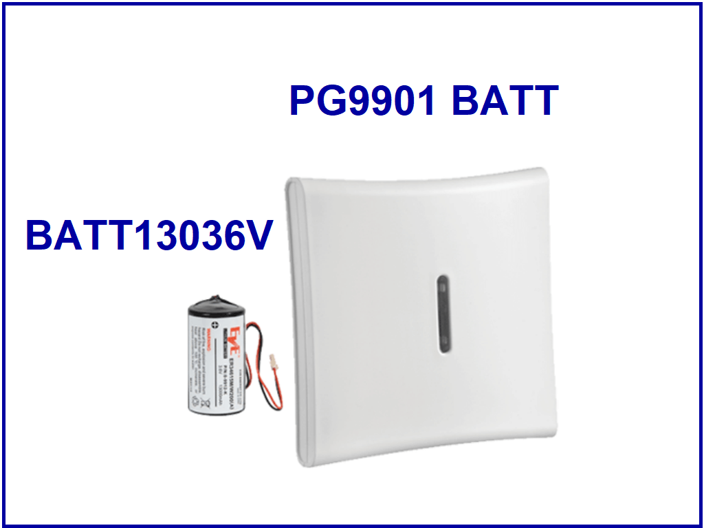 DSC-BATT13036V- Bateria De Litio 3.6 Vcd. 13.0 Ah. Para Sirena PG9901/PG9911