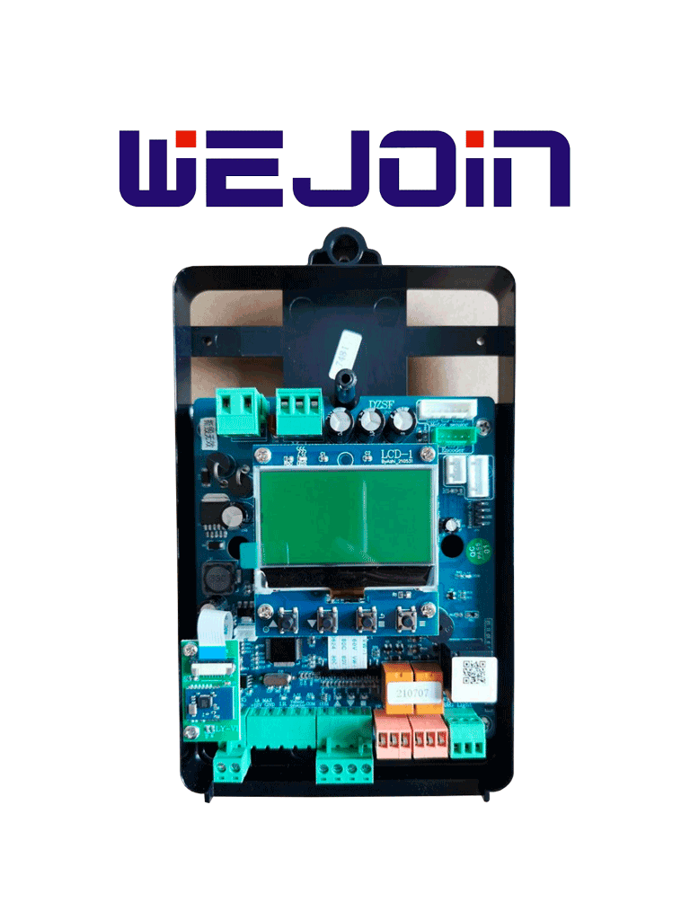 WEJOIN WJCB01VFBCP01 - Panel de Control para Barreras Vehicular Wejoin / Compatible con Modelos WJCB101VF y WJCB120VI 24VDC