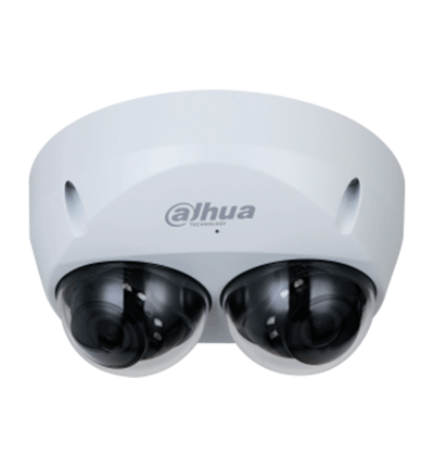 DAHUA IPC-HDBW5441F-AS-E2 Cámara IP Domo de 4 MP con lente de 2.8mm y ángulo de 95° ideal para multivisión. Ofrece IR de 30m tecnología WizMind detección facial protección perimetral Starlight PoE WDR H.265+ IP67 IK10 micrófono y E/S de a