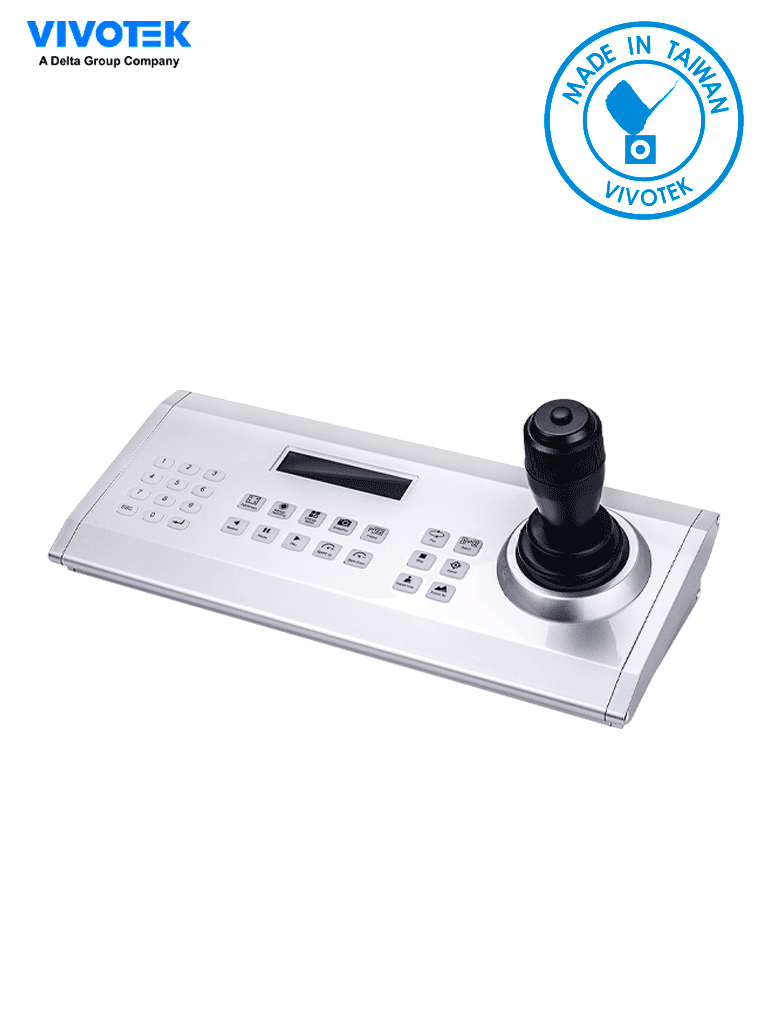 VIVOTEK AJ-002 - JOYSTICK Para camaras IP PTZ VIVOTEK / INTE RFACE USB / 28 Botones flexibles / Compatible con software VAST / Adaptador de alimentacion 120VCA a