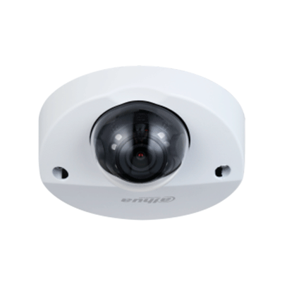 DAHUA HDBW3200F-M - Cámara Domo de 2 Megapíxeles/ Especial para DVR Movil / Lente de 2.8mm/ 106 Grados de Apertura/ IR de 20 Metros/ Tetra-híbrida/ Micrófono Integrado/ IP67/ IK10/