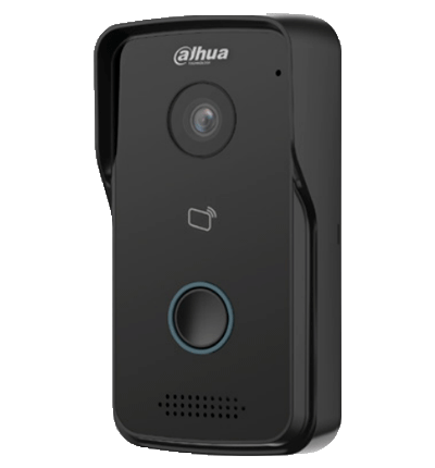 DAHUA DHI-KTP03 - Kit de Videoportero: Monitor de 7" frente de calle IP65 con visión IR apertura remota y control de 1 puerta. Incluye switch PoE de 4 puertos 10/100 y 2 puertos uplink. Protección y acceso inteligente en un solo sistema.