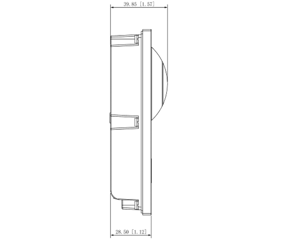DAHUA VTO2202F-P - Frente de Calle para Videoportero IP/ Metálico/ Cámara de 2 Megapíxeles con 160 Grados de Apertura/ Protección IK07/ Exterior IP65/ Visión Nocturna/ PoE/ Indicador de Voz/ Apertura de Chapa/