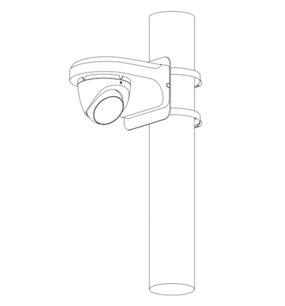 Dahua HAC-T2A21N-28: Cámara domo de 2MP 1080p lente de 2.8mm con ángulo de visión de 100 grados IR de 20m carcasa metálica protección IP67. Compatible con CVI TVI AHD CVBS/ #VolDH