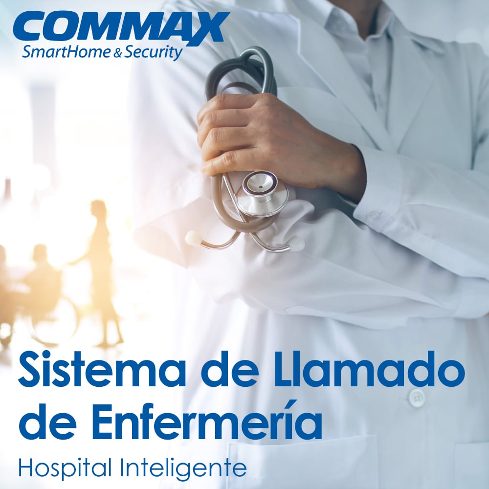 COMMAX JNSPSM - Unidad Central para Sistema de Llamado de Enfermería con Salida de Voltaje 24VDC y Soporte para 32 Subestaciones JNS-4CS y un JNS-70MN